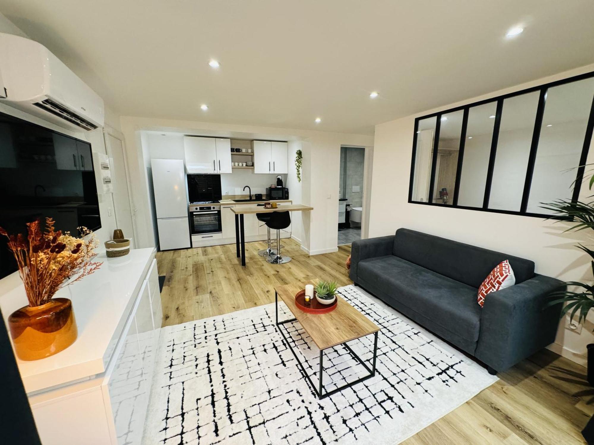 Le Bel Aire - Terrasse - Wifi Apartment Begles Bagian luar foto