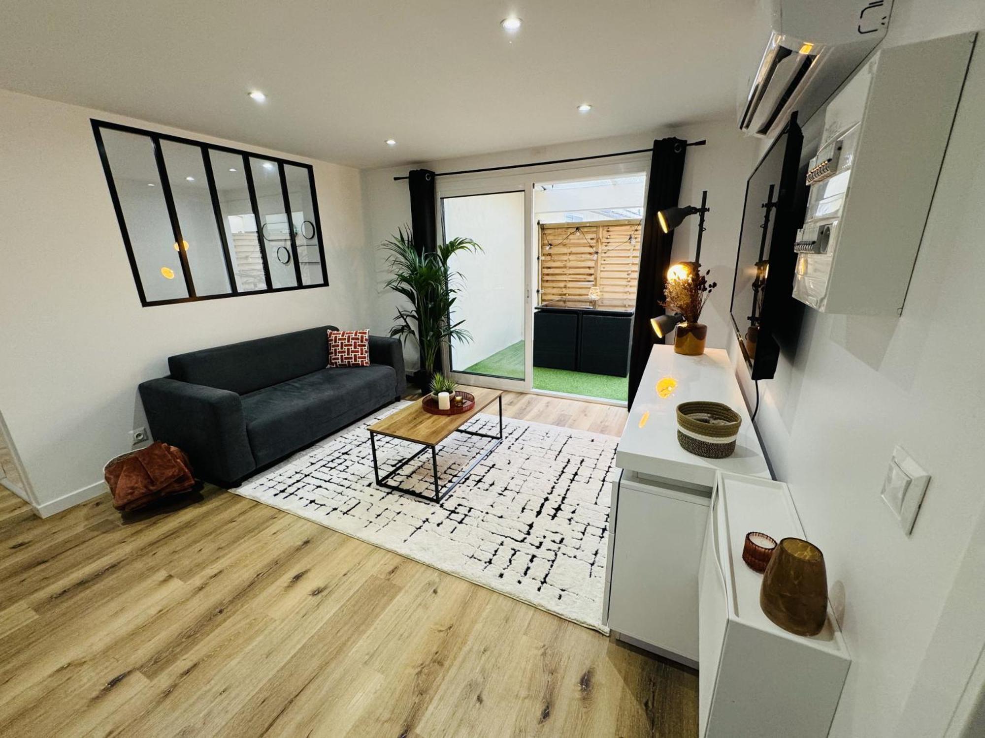 Le Bel Aire - Terrasse - Wifi Apartment Begles Bagian luar foto